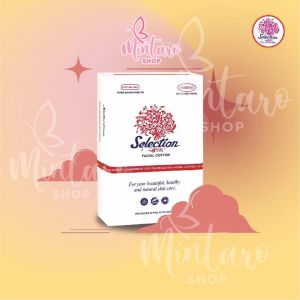 SELECTION Kapas Kecantikan Lembut 75gr || Kapas Pembersih Wajah Make Up || Facial Cotton