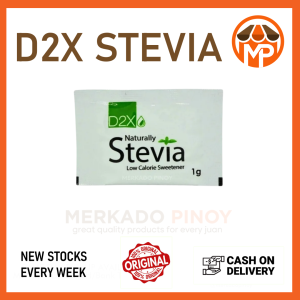 Stevia D2x Stevia Sweetener 100pcs. Per Pack Merkado Pinoy