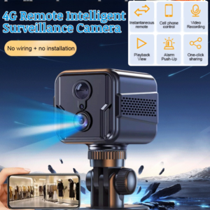4G Remote Intelligent Monitoring Camera/HD Wide Angle Full Color Wireless Mobile Phone Surveillance Night Camera/Wifi Network Home Security Monitoring/Easy Installation 4G