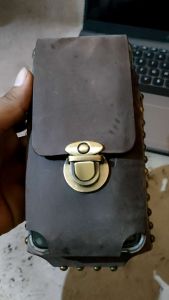 Sarung HP 2 Slot Ryoku 100% Full Kulit Sapi Crazy Horse