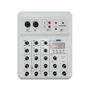 DJ4/DJ6/DJ8 Propesyonal na Audio Mixer with equalizer 4/6/8 channel na built-in na EQ/recording function MG