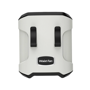 พัดลมคาดเอวสำหรับตั้งแคมป์และเดินทางกลางแจ้งพัดลมคาดเอวคลิปหนีบแบบพกพาแบบพัดลมเดินทางขนาด4000MAh