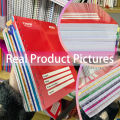 10PCS Writing Composition notebook 80 Leaves A5 grade 1-5 School YARN Waterproof 10Colors notepad. 