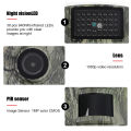 16MP 1080P Hunting Trail Camera Waterproof Infrared Night Vision Outdoor Motion Activated Camera Wildlife Hunting Monitoring. 