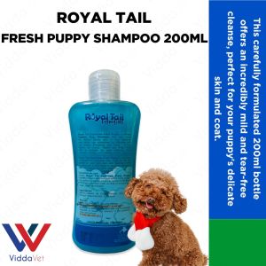 Royal Tail Fresh Puppy Moisturizing Shampoo for Healthy Coats 200ml