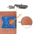 Hinge Hole Drill Jig Mal Panduan Lubang Bor Engsel Sendok 35mm Hinge Drill Guide. 