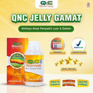 Qnc Jelly Gamat Asli Kota Jakarta Terlaris (Produk Bergaransi) Multikhasiat - Obat Herbal Teripang Emas - Bukan Gsc Jely Gammat Jeli Gamat Gold G 500 Gnc Jelli Q N C Jelly Gamet Luxor