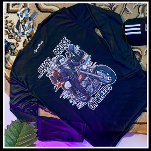 Motorcycle Riding Drifit Jersey Long Sleeve for Sports and Motocross - Joker and Harley