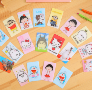 (Buy10 Free1) Cartoon Card Sticker 8.5 x 5.5cm TnGo Stickers Toys Collection Party Gift Toy Stationery One Piece Unicorn Mainan Budak 贴纸