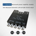 รับคูปองส่งฟรีมูลค่า40บาท!!ZK-HT21 2.1 ช่อง TDA7498E บลูทูธเครื่องขยายเสียงดิจิตอล high และ low tone ซับวูฟเฟอร์ 160W * 2 + 220W. 