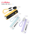 แบตสำรอง Power bank 5000mAh MOFIT MP05-C07 สายชาร์จType-Cในตัว พร้อมไฟฉาย รับประกัน 2 ปี. 