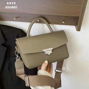 BARUUU!!! (J)  Tas Kulit Selempang Import Wanita W6519 Selempang Kulit Wanita Import Tas Kulit Wanita Import Kekinian