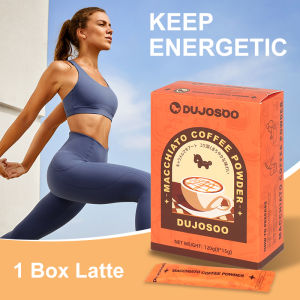 DUJOSOO Macchiato Coffee Kofe 120g(8X15) Add sugar free coffee to 0 Healthy high protein