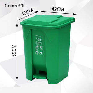 Outdoor trash can Kitchen Trash can Medical Trash can Sorted Trash Can Large Trash can Household trash can 20L/30L/50L With lid and pedal available