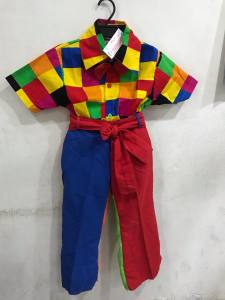 พร้อมส่ง เสื้อผ้าเด็กผู้ชาย ชุดย้อนยุคอ้ายแหยมเด็กชาย ชุดพี่เคล้า ชุดย้อนยุคเด็กชายดไทย  ชุดสงกรานเด็กชาย เสื้อแขนสั้นเด็