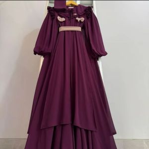 calhrisa dress gamis abaya aouter terbaru gamis pesta terlaris bahan ceruty babay doll gamis wanita pernikahan kondangan