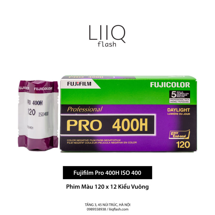 Fujifilm Pro 400H 35mm Film – 36 Exposures – Exp 11/2022 – Freezer Stored