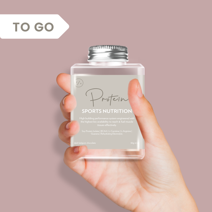 DAILE Protein Performance & Recovery in Dark Belgium Chocolate (30g per bottle) Soy Protein