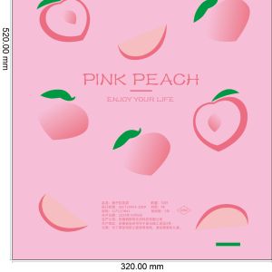 50pcs Fruit Pattern Plastic Bag Fragrant Garbage Bag Household Disposable Thick Trash Bag