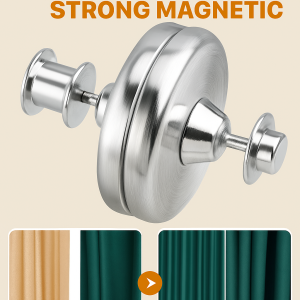 Removable allstainless steel curtain buckle