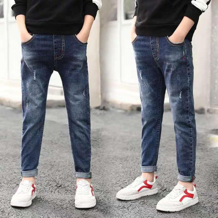 Boys Jeans Denim Pants For Spring And Autumn Kids Clothes