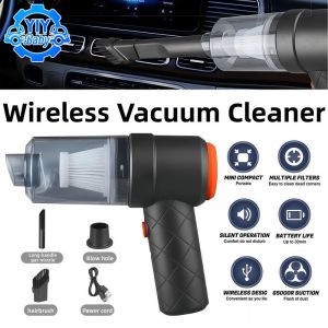 Rechargeable Vacuum Cleaner for Car 4 in1 Auto Portable Mini Vacuum Cleaner Handheld High-power Vacuum