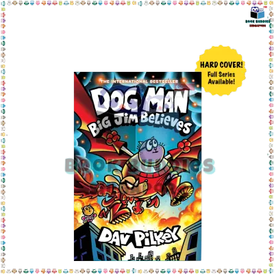 | Book Buddies 🇸🇬 | Dog Man Individual Book by Dav Pilkey Children Hardcover English Comic Storybooks | Bestselling Dog Man Books