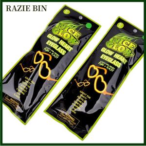 RAZIE BIN Tự làm dạ quang tim mắt kính huỳnh quang mặc GLOW STICK Neon Đảng quà tặng dành cho người lớn trẻ em sinh nhật đám cưới thanh lễ hội