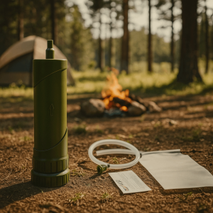 FIRST SONG ABS Outdoor Mini Water Filter Purification Straw Straw Water Purifier Camping Equipment Emergency Survival Outdoor Water Purifier Outdoor