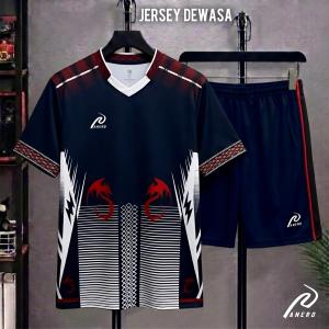 JERSEY BOLA DEWASA SETELAN JERSEY BAJU DAN CELANA OLAHRAGA FUTSAL