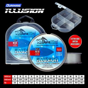LEADER DURAKING ILLUSION FLUORO CARBON 25M