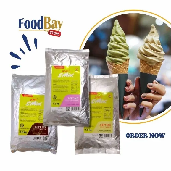 HAAN Ice Cream Soft Mix Powder 15Kg Bubuk Es Krim Lazada
