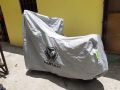 YAMAHA SNIPER 155 MOTOR COVER by WATERPROOF DUHAN MOTORCYCLE COVER (GREY). 