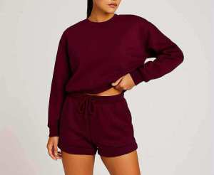Compy terno Long sleeve + Short womenswear Fit small to large