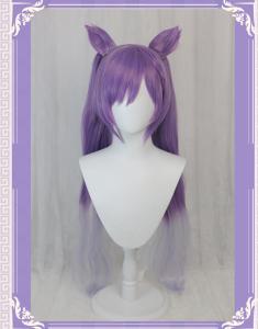 Game Genish impact Keqing Cosplay Costume Jacquard Fabric Anime Uniform Keqing Wig Women Dress Halloween Costume Carnival Party Props