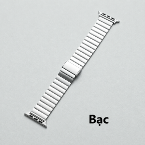 Dây thép Bracelet cho Apple Watch Series 1>12 SE 1/2/3 Ultra 1/2/3/4 đồng hồ T800 T700... Fullsize 38>49mm