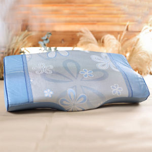 Cervical Pillow Silicone Gel Memory Foam Pillow Butterfly Neck Pillow Summer Ice-cool Slow Rebound Bed Pillows Deep Sleeping Home Beddings