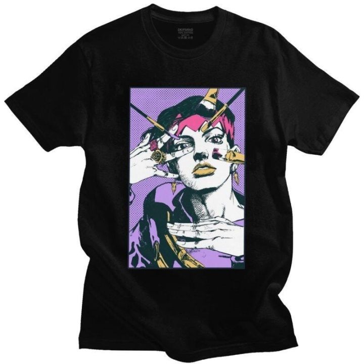 【Manga】【Available】Classic Rohan Kishibe T-Shirts Men Jojo Bizarre ...