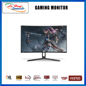 Màn Hình Máy Tính Cong Gaming VSP VX272C (27inch / VA / FHD / 200Hz / 1ms / Freesync) - Hàng Chính Hãng