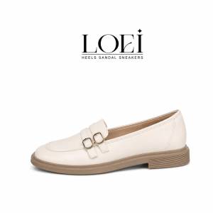 LOEI Aiko Sepatu Wanita Flatshoes Kekinian Loafer Viral Terbaru 1909