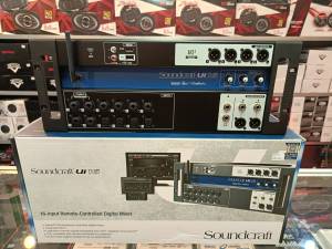 มิกเซอร์ดิจิตอล SOUNDCRAFT รุ่น Ui16 แท้มหาจักร Effects ในตัว สามารถควบคุมบน PCMacSmartphone และ Tablet / Ipad