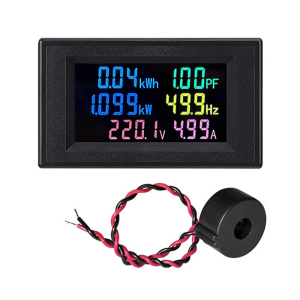 Professional Power Consumption Meter Measurement Device With 3Hz Refresh Rate ABS Housing For Energy Efficiency Analysis