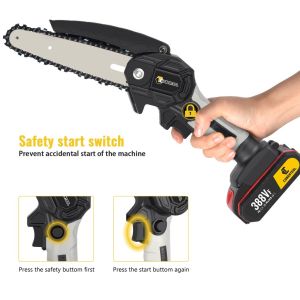 Makita chainsaw rechargeable multifunctional one handed woodworking chainsaw logging chainsaw