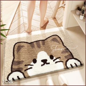 TC44 Thảm lau chân 3D khoai tây thảm chùi chân thảm decor siêu thấm hút chống trượt cửa phòng ngủ phòng khách nhà tắm