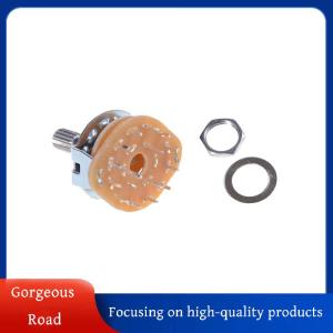 [Gorgeous] Hot Sale กีต้าร์เครื่องขยายเสียง Channel band ROTARY SWITCH SELECTOR RS25 3 POLE 4 position 3P4T