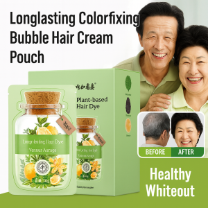 Hair Dye Solidity Salty Hair Coloring Cream not Picky About People Non-destructive Nourish Colorable