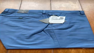 (Quần Âu Nam Aristino Slim fit ATR00509 màu xanh biển