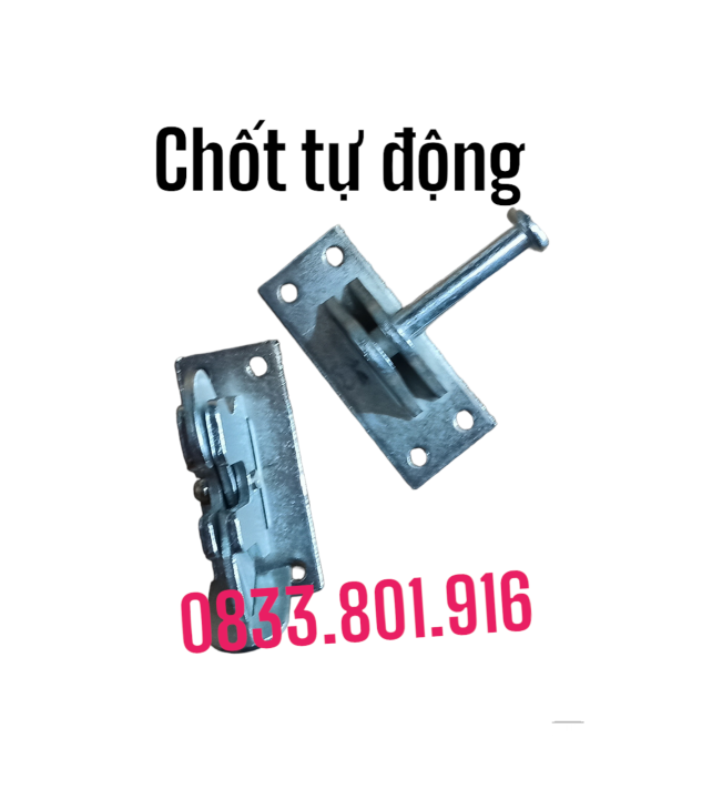 Chốt cửa tự động, chốt cửa thông minh, chốt tự gài khi đóng cửa, Bộ 5 ...