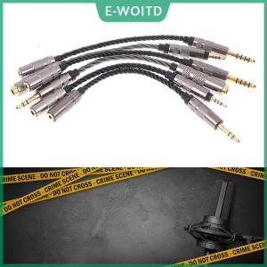 【E-WOITD】 Audio Cable 2.5 Male to 4.4 Female Balanced Cord 2.5mm/4.4mm To 3.5mm Adapter
