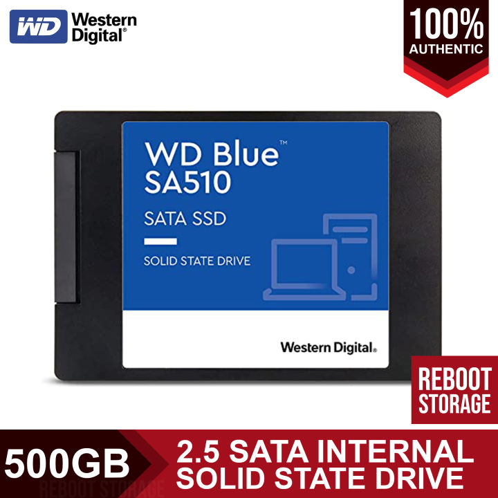 Western Digital WD Blue 500GB SA510 SATA 7mm Internal Solid
